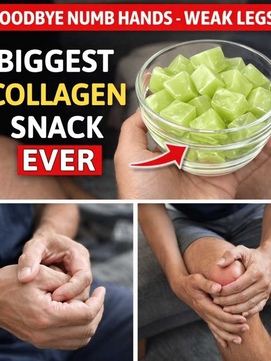 Unlock Ageless Mobility: 9 Collagen Snacks Seniors Are Raving About to Banish Weak Legs & Tingling Hands!