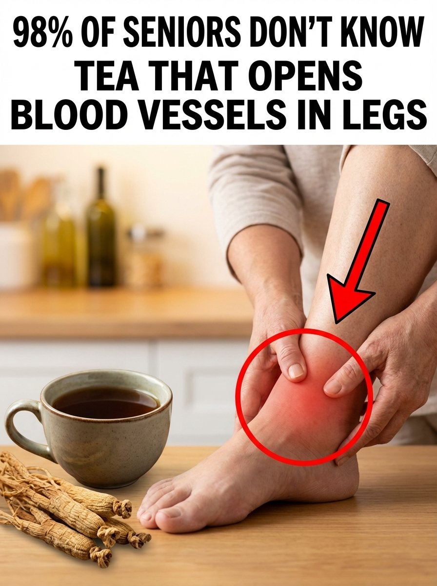 Seniors Over 60 Are Raving About This: 3 Teas That Rebuild Leg Strength and Make You Feel 15 Years Younger!