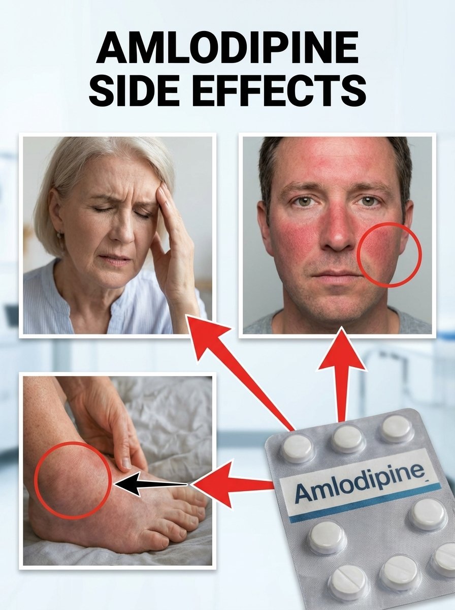 The #1 Amlodipine Side Effect That Forces Millions to Quit – And 11 More Your Doctor Might Miss!