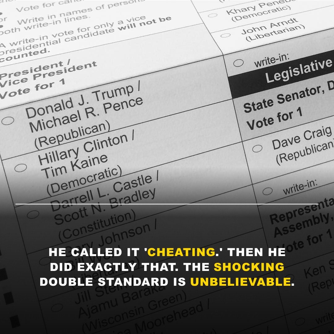 HE CALLED IT 'CHEATING.' THEN HE DID IT HIMSELF. The Jaw-Dropping Hypocrisy That Will Make Your Head SPIN!