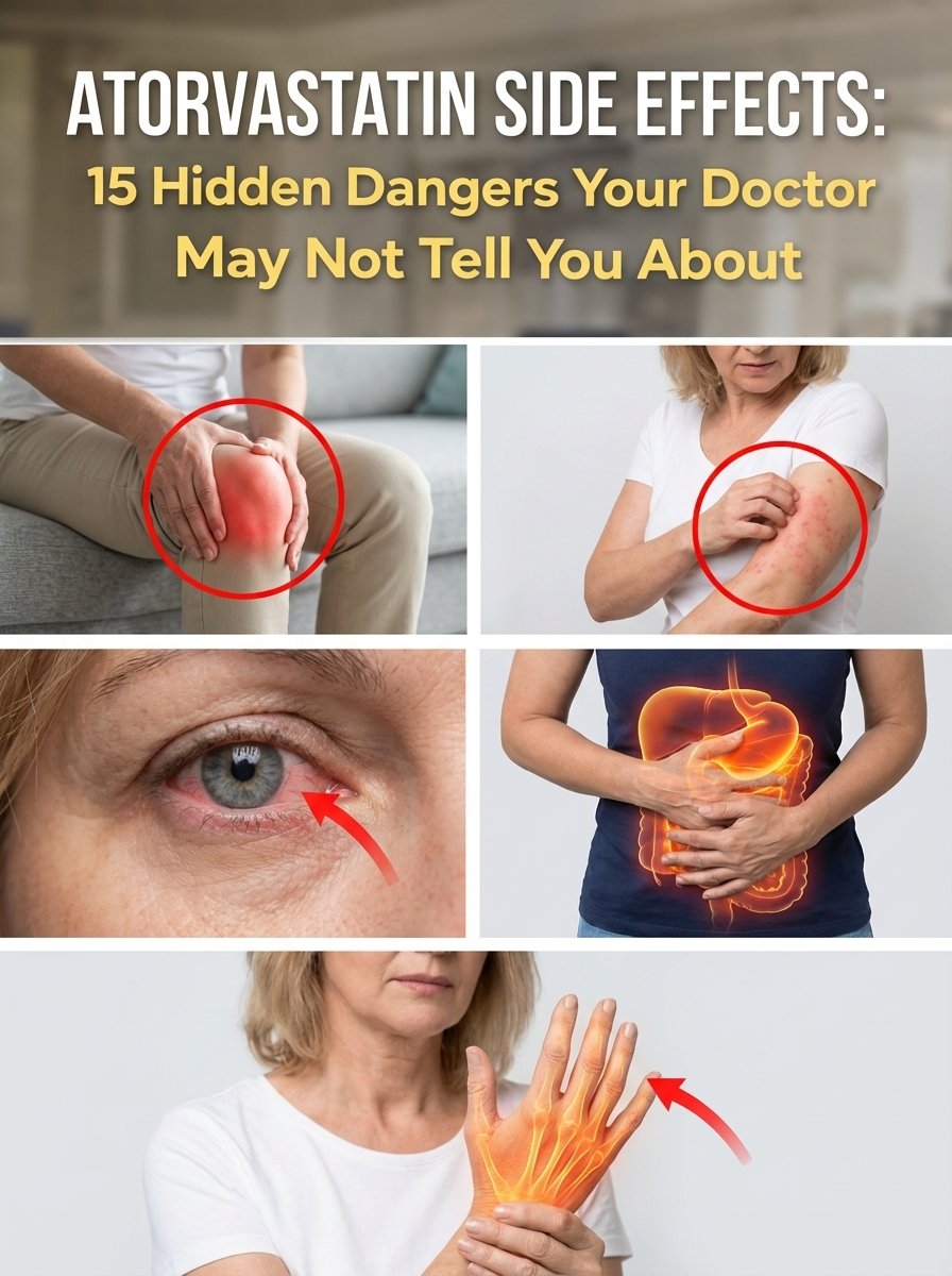 The SHOCKING Truth About Atorvastatin: 15 Hidden Dangers Your Doctor Might NOT Tell You (Are YOU At Risk?)
