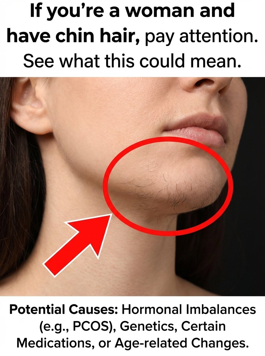 Your Chin Hair Isn't Just Annoying: It's a Secret Message From Your Body (Here's What It Means!)