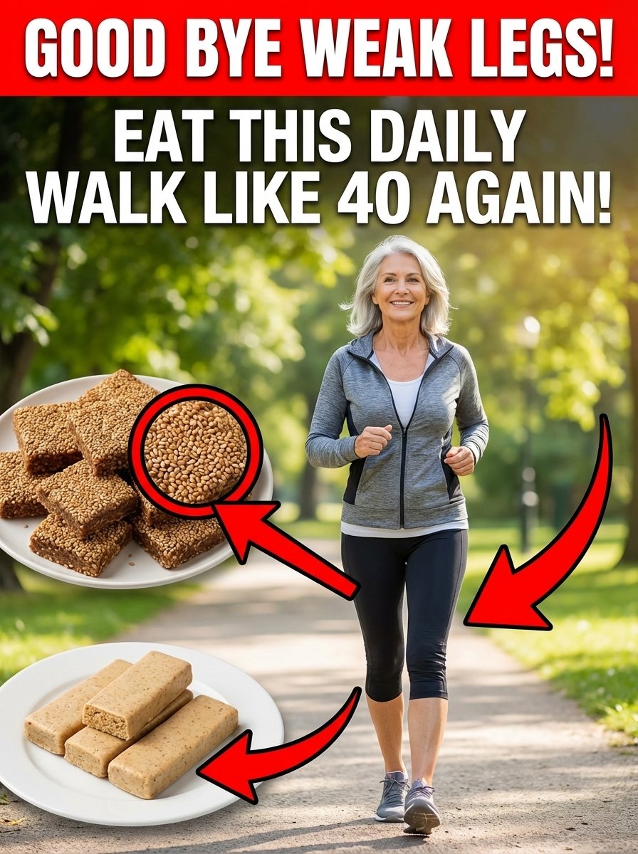 Don't Let Weak Legs Steal Your Freedom! 7 Everyday Foods That Can TRANSFORM Your Strength After 70