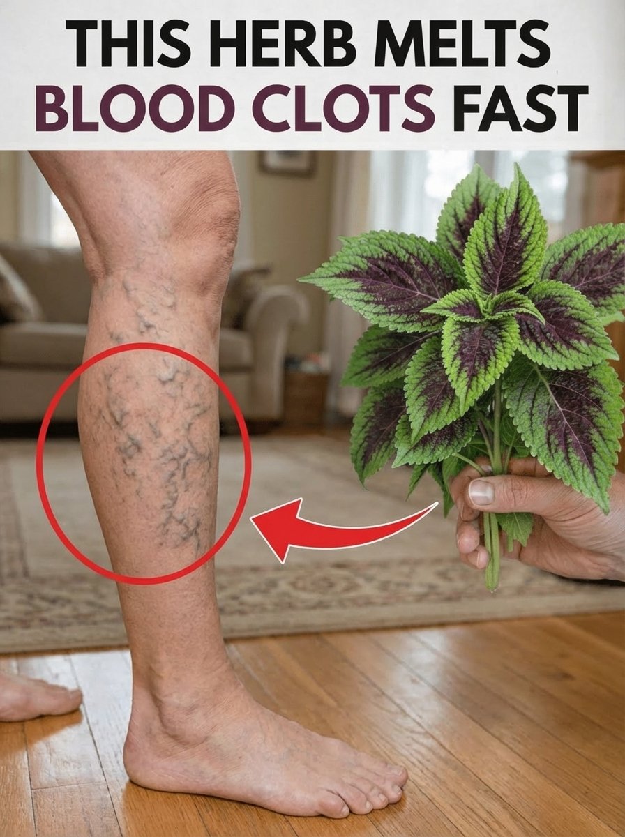WARNING: If Your Legs Feel Heavy After 40, These 6 Ancient Herbs Are Your Secret Weapon for Effortless Circulation!