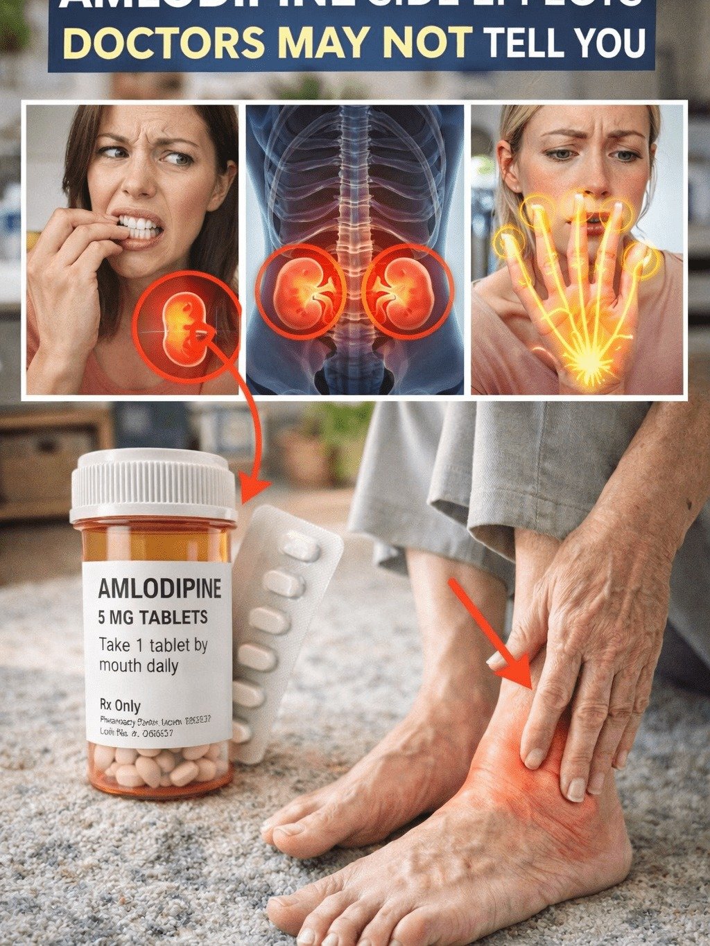 The 12 Amlodipine Side Effects No One Tells You About (And Why You Need To Know Them NOW!)