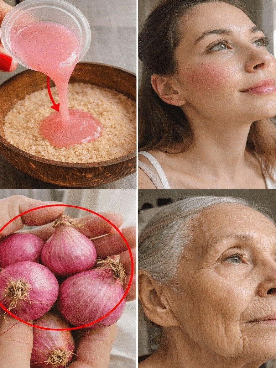 The Viral Red Onion Hack: Uncover the $1 Kitchen Secret Fading Wrinkles & Dark Spots for Thousands!