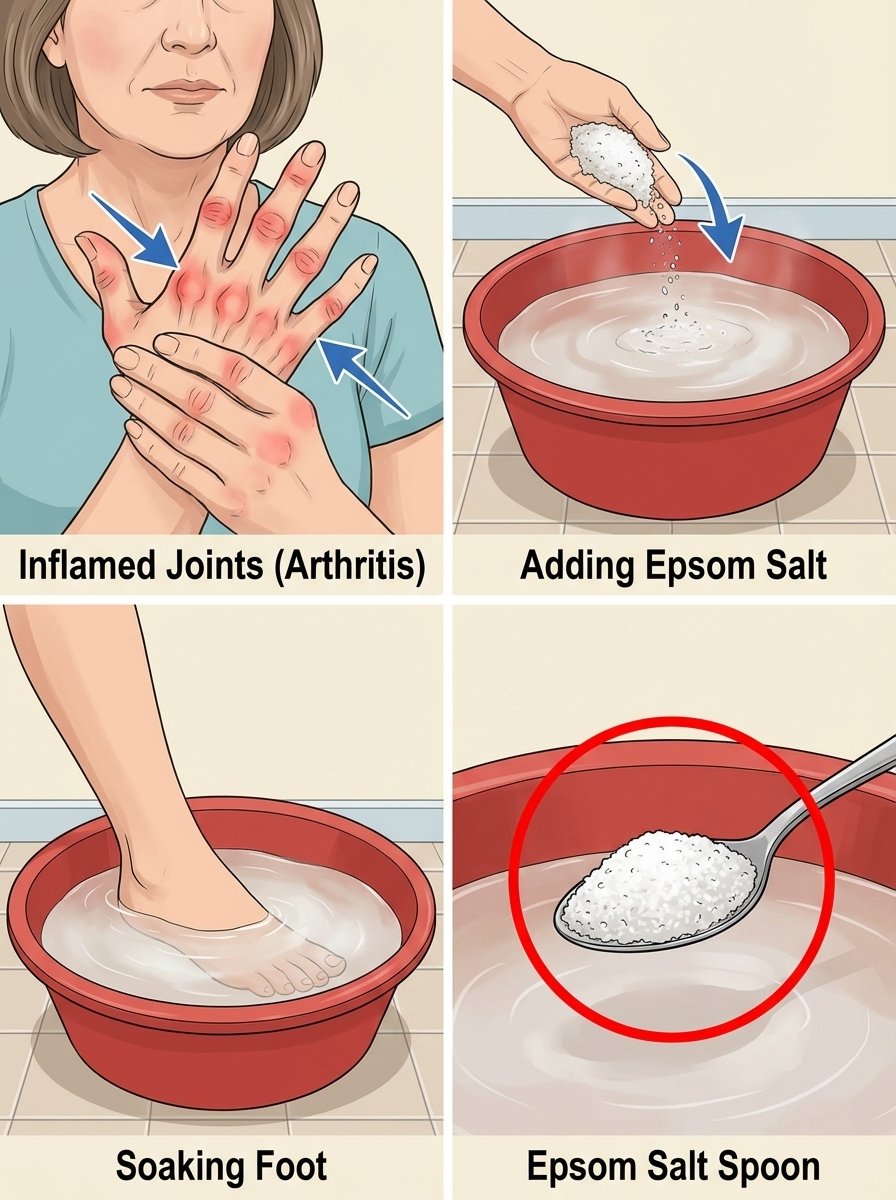 The 20-Minute Evening Foot Soak Secret That Stops Foot Cramps, Tingling & Swelling DEAD in Their Tracks!