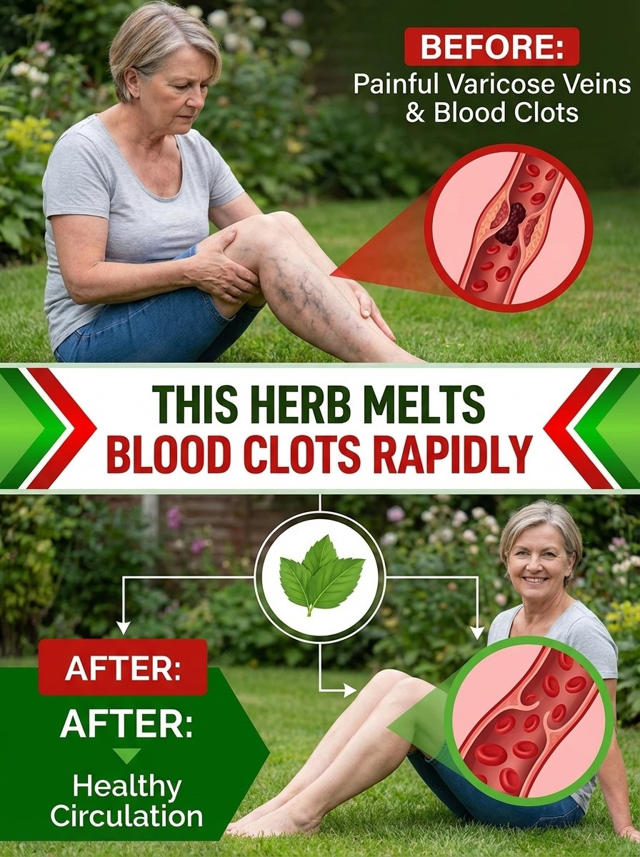The #1 Secret Herb for Dangerous Leg Clots You NEED to Know (Plus 5 More Backed by Science!)