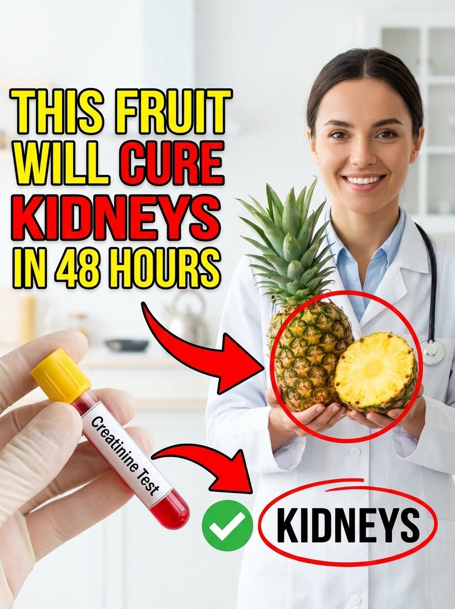 High Creatinine? Don't Miss These 4 Fruits You MUST Eat Before Bed to Detox Your Kidneys Overnight!