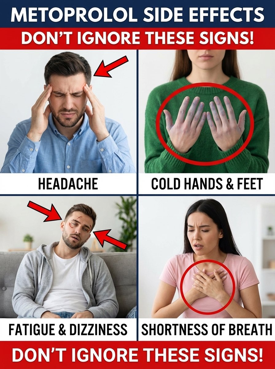 The Silent Sabotage: 10 Metoprolol Side Effects You're Likely Ignoring (And How to Reclaim Your Energy!)