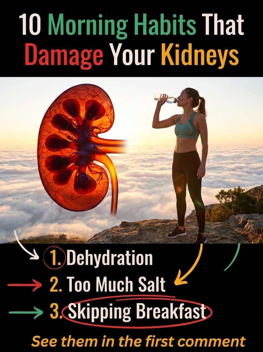 The 10 Morning Habits Secretly Destroying Your Kidneys (And the Simple Swaps to Save Them!)
