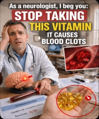 The Silent Threat in Your Vitamin Bottle: 5 Urgent Blood Clot Warnings Every Senior Needs to See NOW