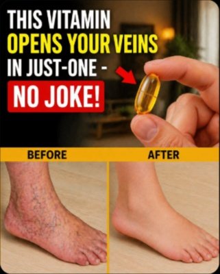 Viral Sensation or Scam? The Shocking Truth About One Vitamin 'Opening' Your Veins Instantly for Better Leg Circulation!
