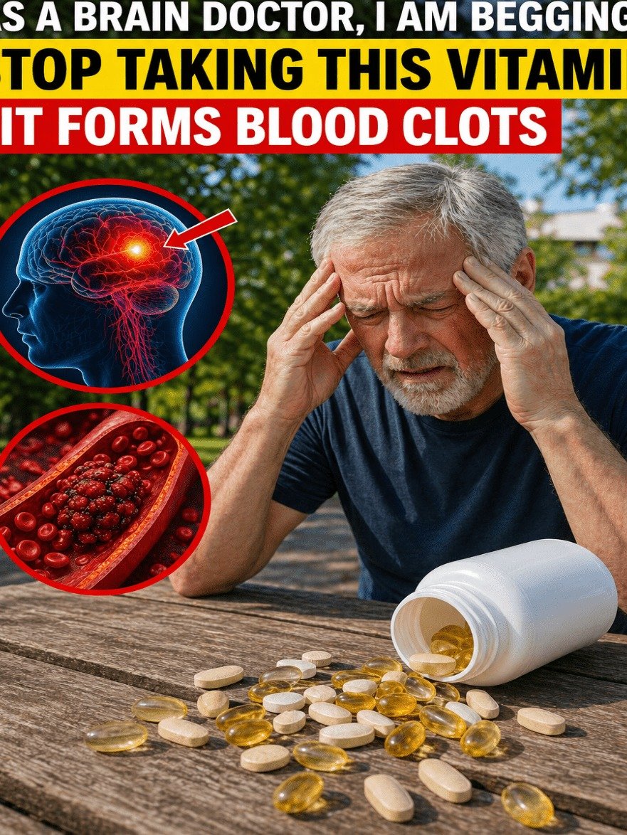 URGENT: This Popular Vitamin Could Secretly Raise Your Stroke Risk by 22% (and Doctors Are Shocked)