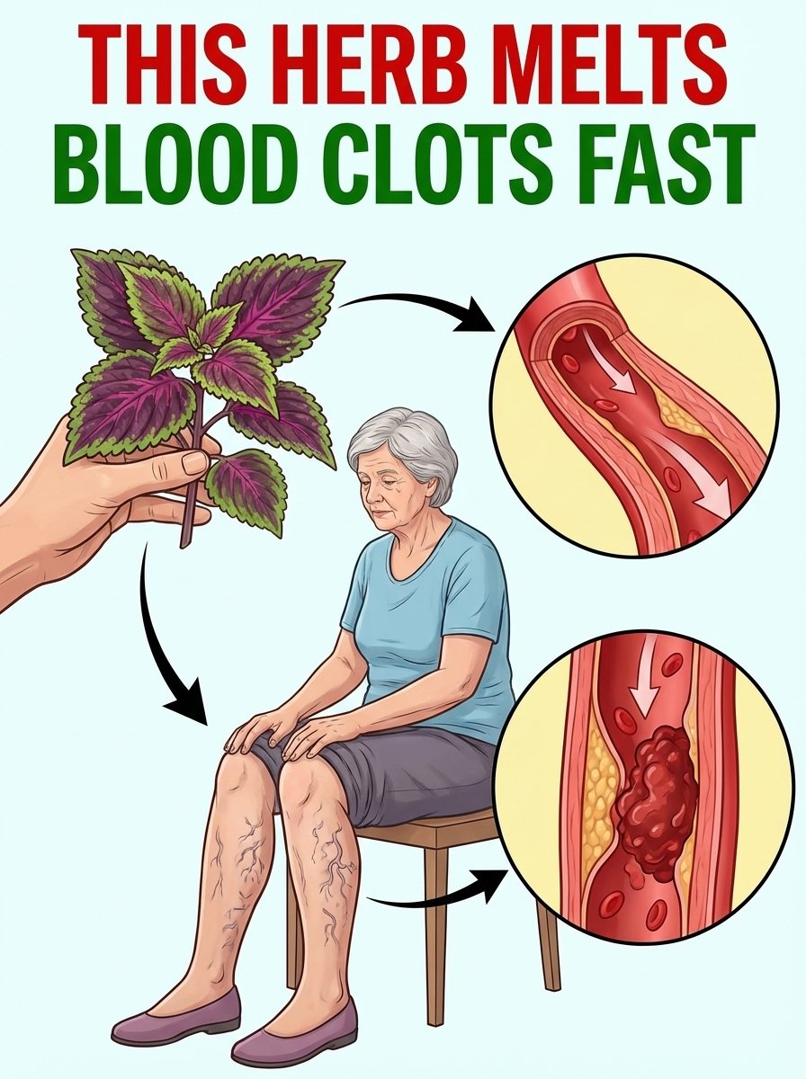 Shocking Discovery: The 6 Forgotten Herbs That Could REVOLUTIONIZE Your Circulation & Protect You From Blood Clots – You Won't Believe #3!