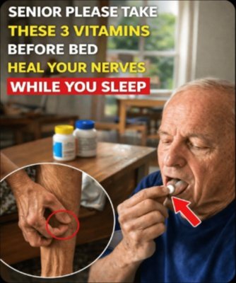 The 'Secret' 3-Vitamin Bedtime Ritual Giving Seniors Unshakeable Legs By Morning (You Won't Believe the Difference!)