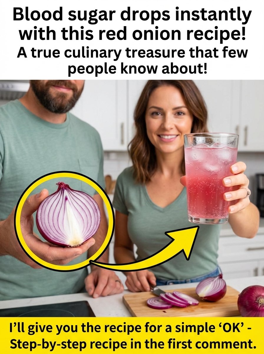 The 5-Minute Overnight Red Onion Hack People Are Raving About for Stable Blood Sugar (You Won't Believe the Simplicity!)
