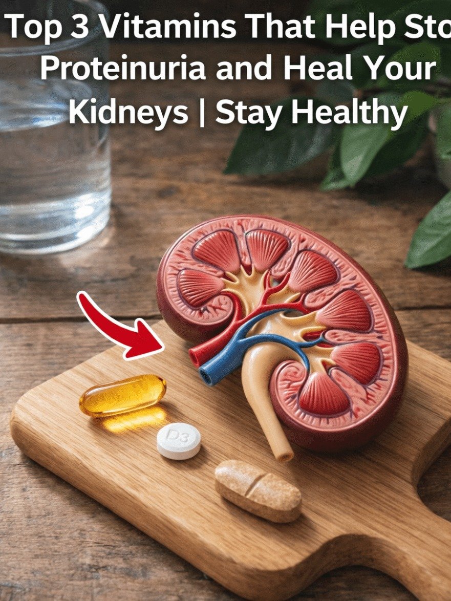 The Kidney's Secret Weapon: 3 Vitamins That Could Transform Your Proteinuria (Don't Scroll Past This!)