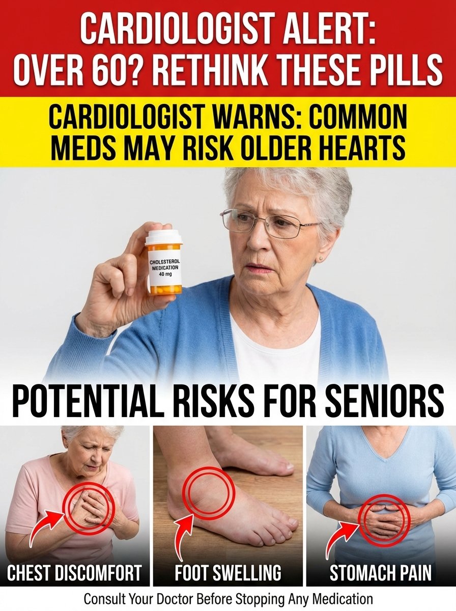 Cardiologist's URGENT Warning: 5 Everyday Medications Secretly Wrecking Hearts After 60 – Are YOU Taking Them? (Crucial Steps to Protect Yourself NOW!)