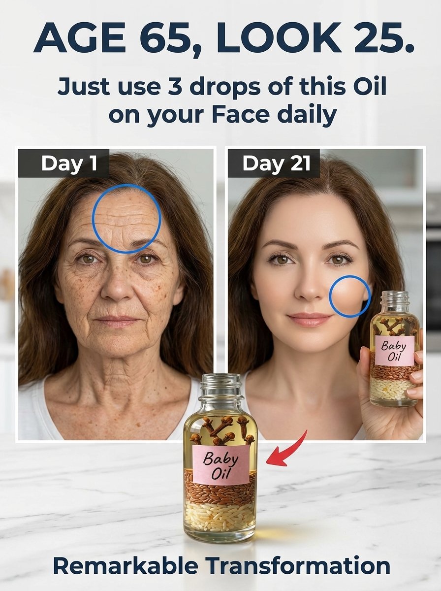 The $5 Overnight Facial Oil That's Making Women Over 40 Look 10 Years Younger (The Secret Big Brands DON'T Want You To Know!)