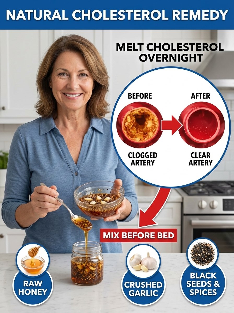 The 7-Day Nighttime Reset: How 3 Kitchen Staples Can Revolutionize Your Cholesterol and Artery Health While You Sleep!