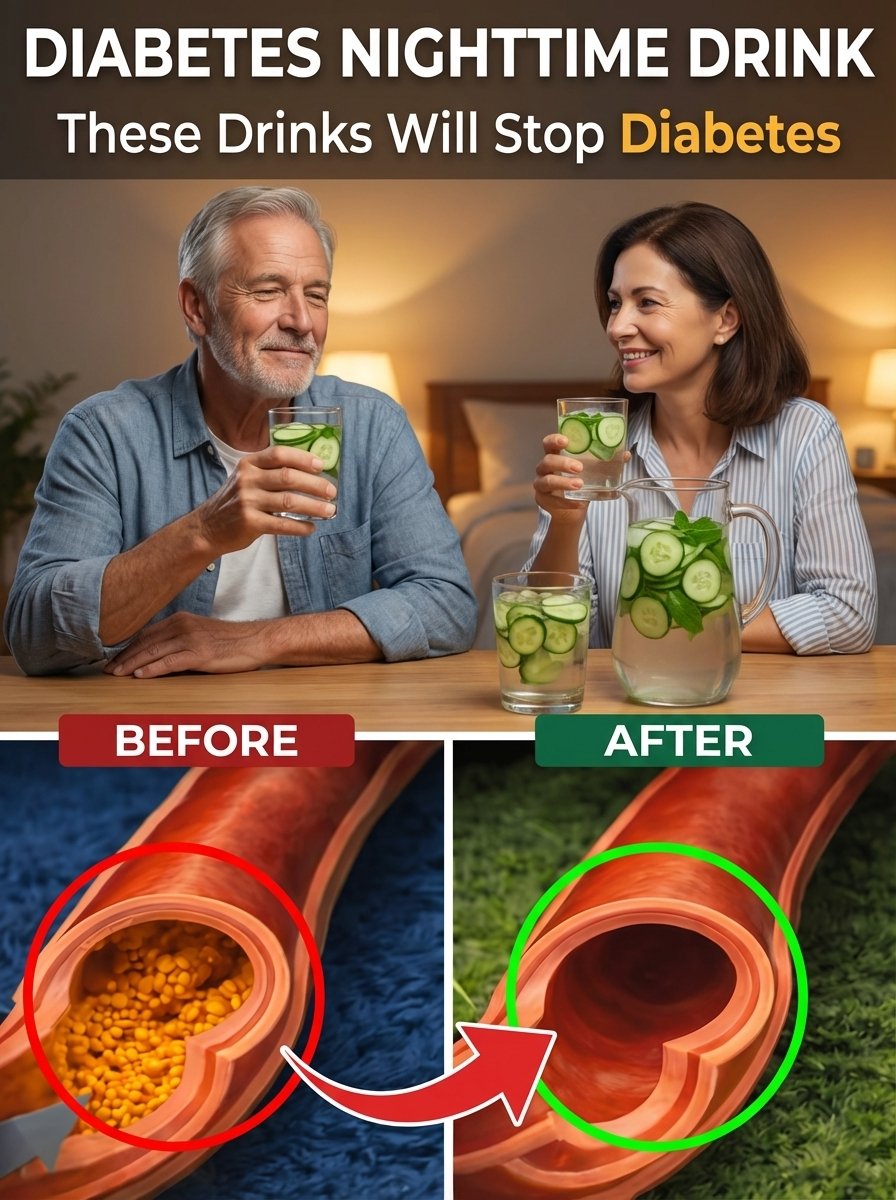 Forget High Morning Blood Sugar: These 7 Bedtime Drinks Are Changing Everything for Diabetics (Especially #1!)