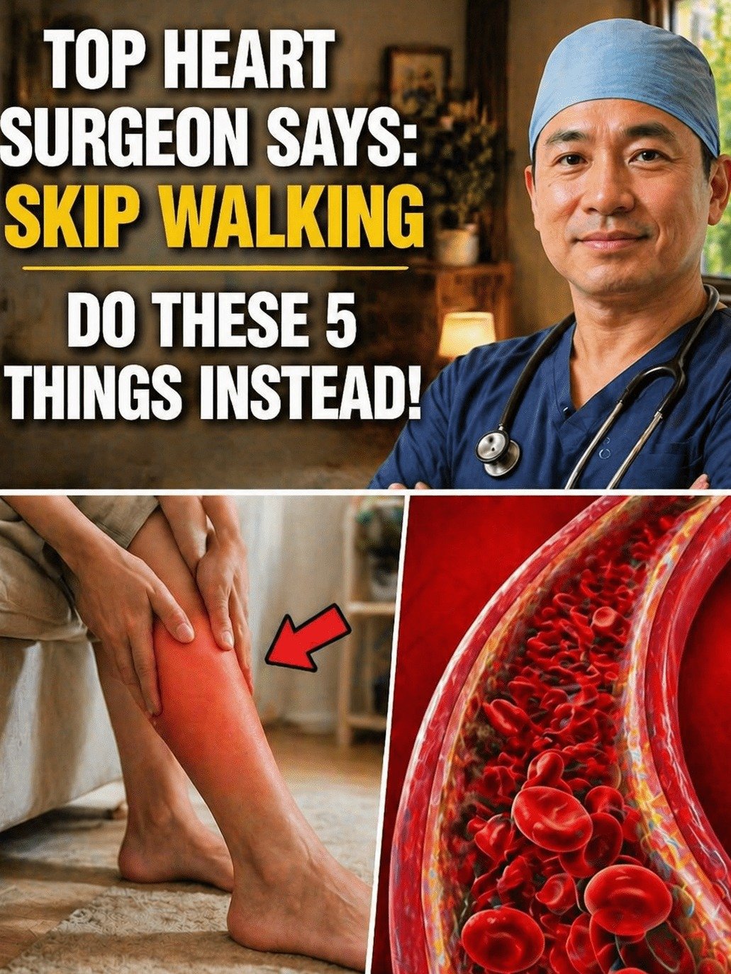 Orthopedic Surgeons Beg Seniors Over 60: Ditch Walking for THESE 5 Game-Changing Moves!
