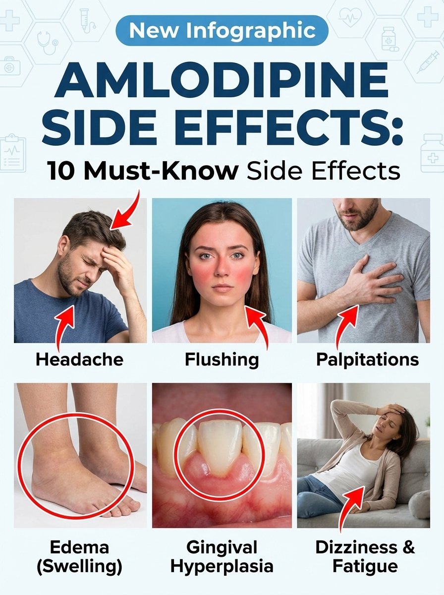 The 10 Amlodipine Side Effects Your Doctor Might Not Tell You (And Why You NEED to Know NOW!)