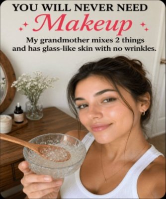 Forget Expensive Creams: My Grandma's 2-Ingredient Secret For Skin So Luminous, Everyone Will Ask Your Age!