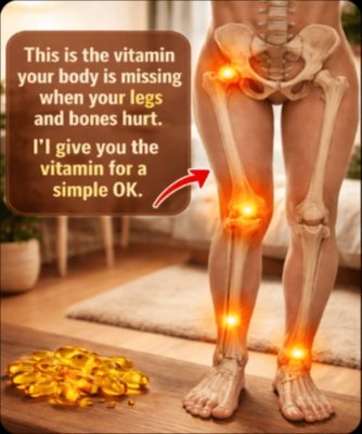 The Silent Culprit Behind Your Leg & Bone Pain? This ONE Essential Vitamin Could Change Everything (Don't Miss Out!)