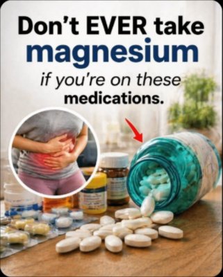 URGENT WARNING: Is Your Daily Magnesium Supplement Silently SABOTAGING Your Blood Pressure or Heart Meds? The CRITICAL Interactions You Can't Afford to Miss!
