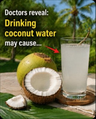 Doctors Issue Urgent Warning: Your "Healthy" Coconut Water Habit Could Be Harming You (Read This Before Your Next Sip!)