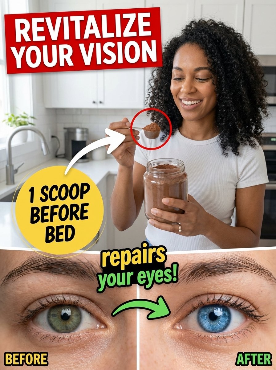 Over 60? Your Vision Is Fading Nightly – UNLESS You Eat THIS Before Bed and Wake Up Seeing Like You're 40!