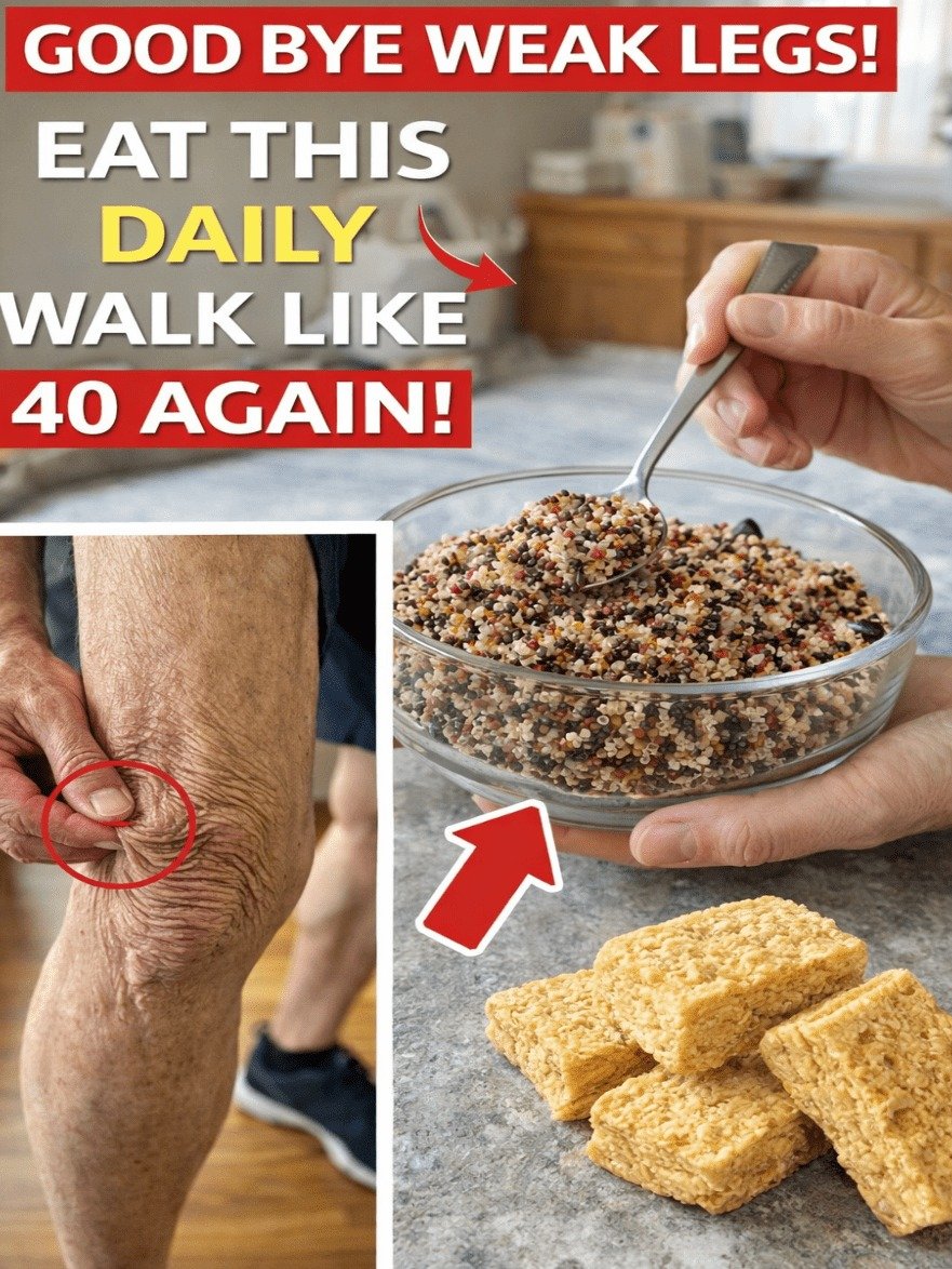 Seniors Over 80: The #1 Daily Food That Will Give You Unstoppable Legs (Don't Miss This Secret!)