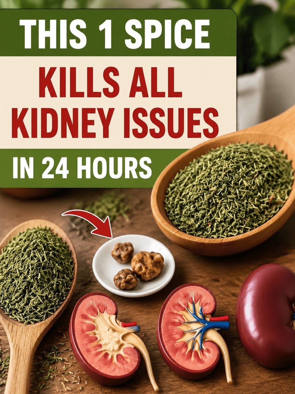 Feeling Drained? Unlock Your Natural Energy & Detox: The 3 Kitchen Spices Experts Swear By for Kidney Health!