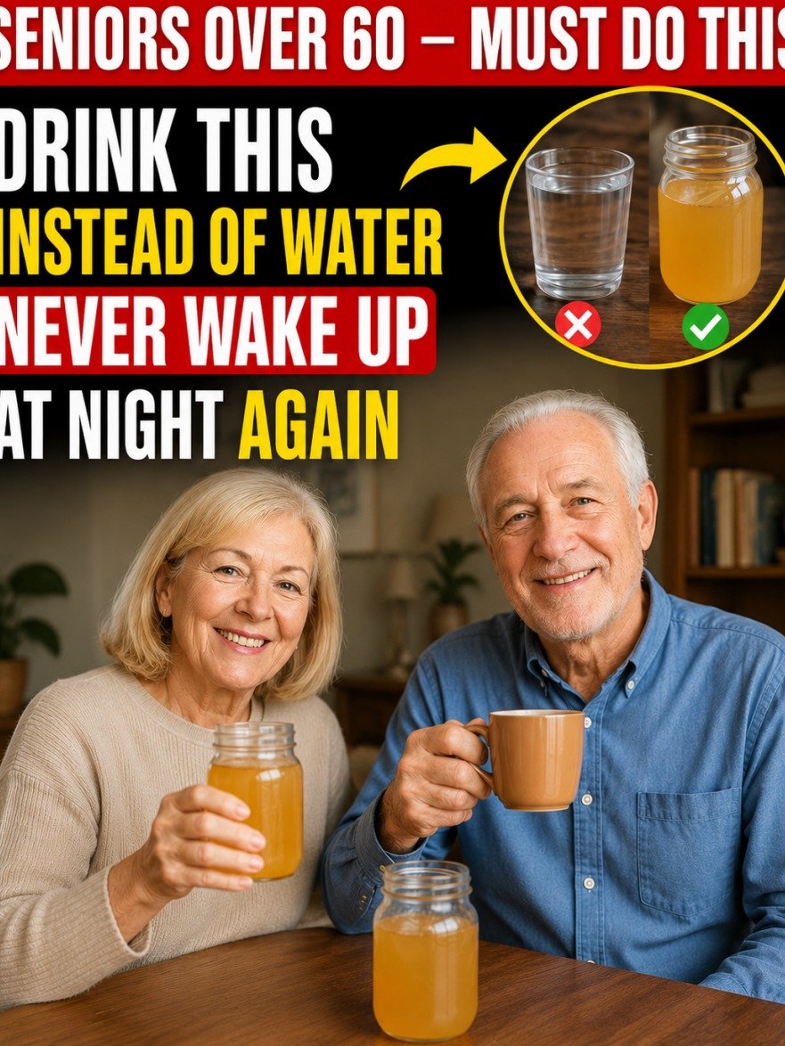 Seniors Over 60: Stop Sabotaging Your Sleep! 5 Surprising Nighttime Sips That PROMISE Deep, Uninterrupted Rest