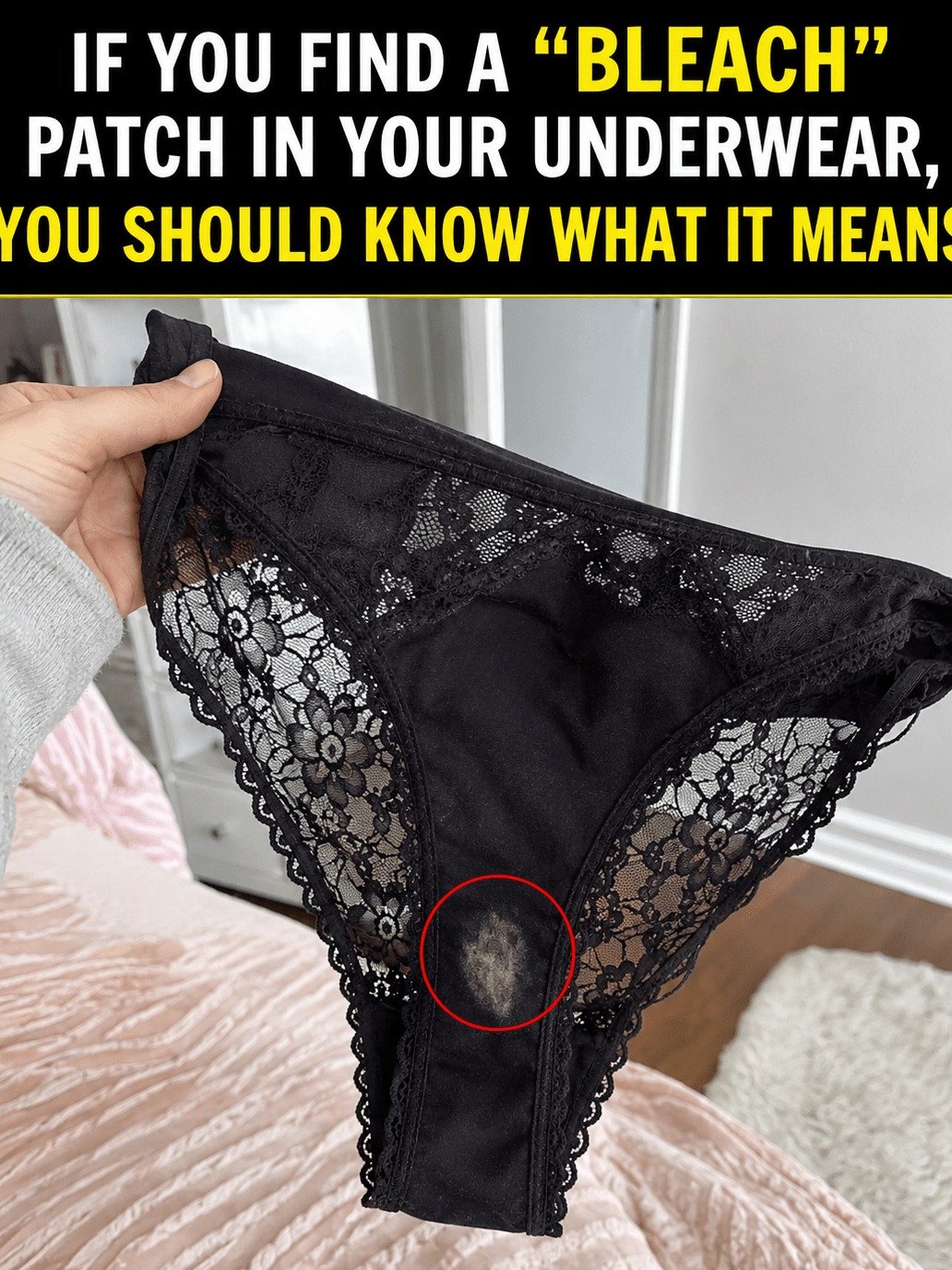 The Underwear Mystery SOLVED: Why Those 'Bleach' Stains Are Actually a Sign of a THRIVING Vagina (And How to Protect Your Favorite Pairs!)