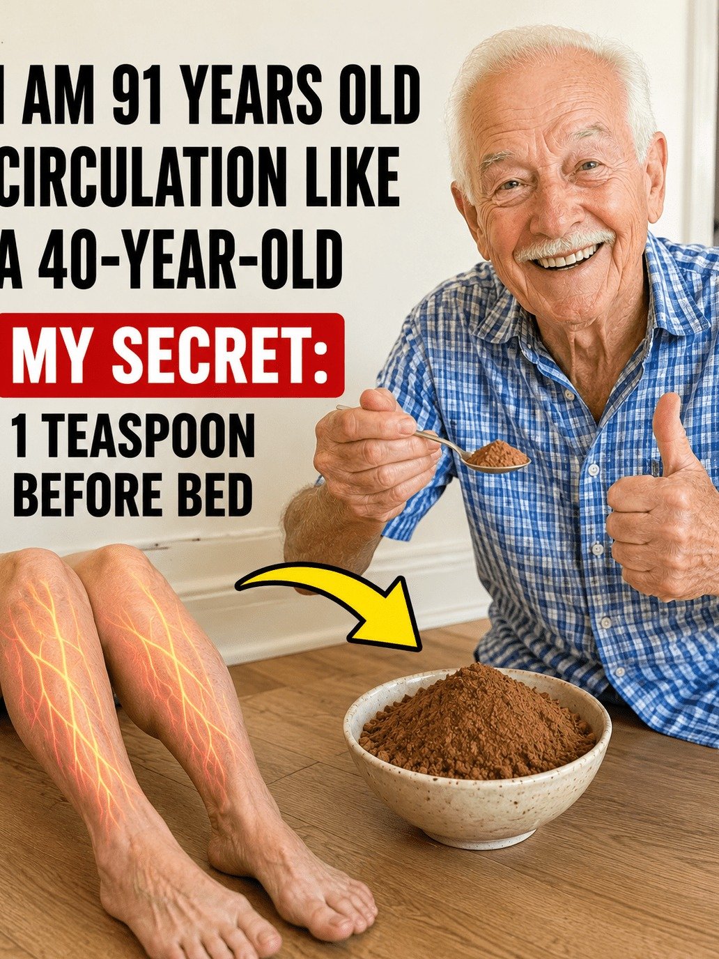 Seniors: The 1 Simple Nighttime Ritual That Could End Your Leg Discomfort Forever!