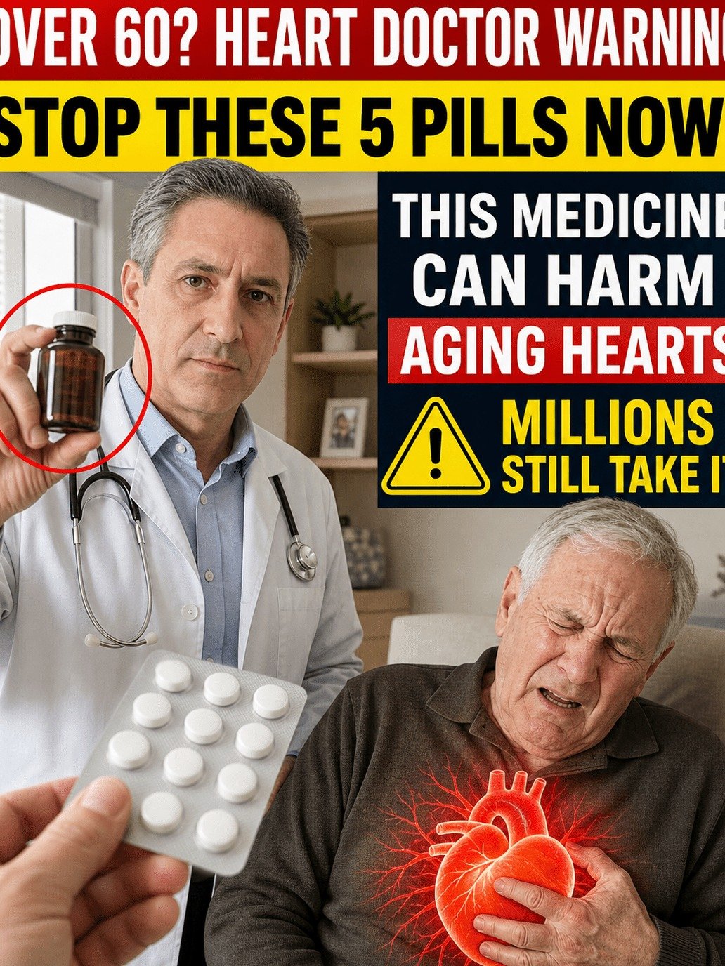 STOP Taking This Common Pill: Cardiologist Reveals How It's Quietly Damaging Older Hearts