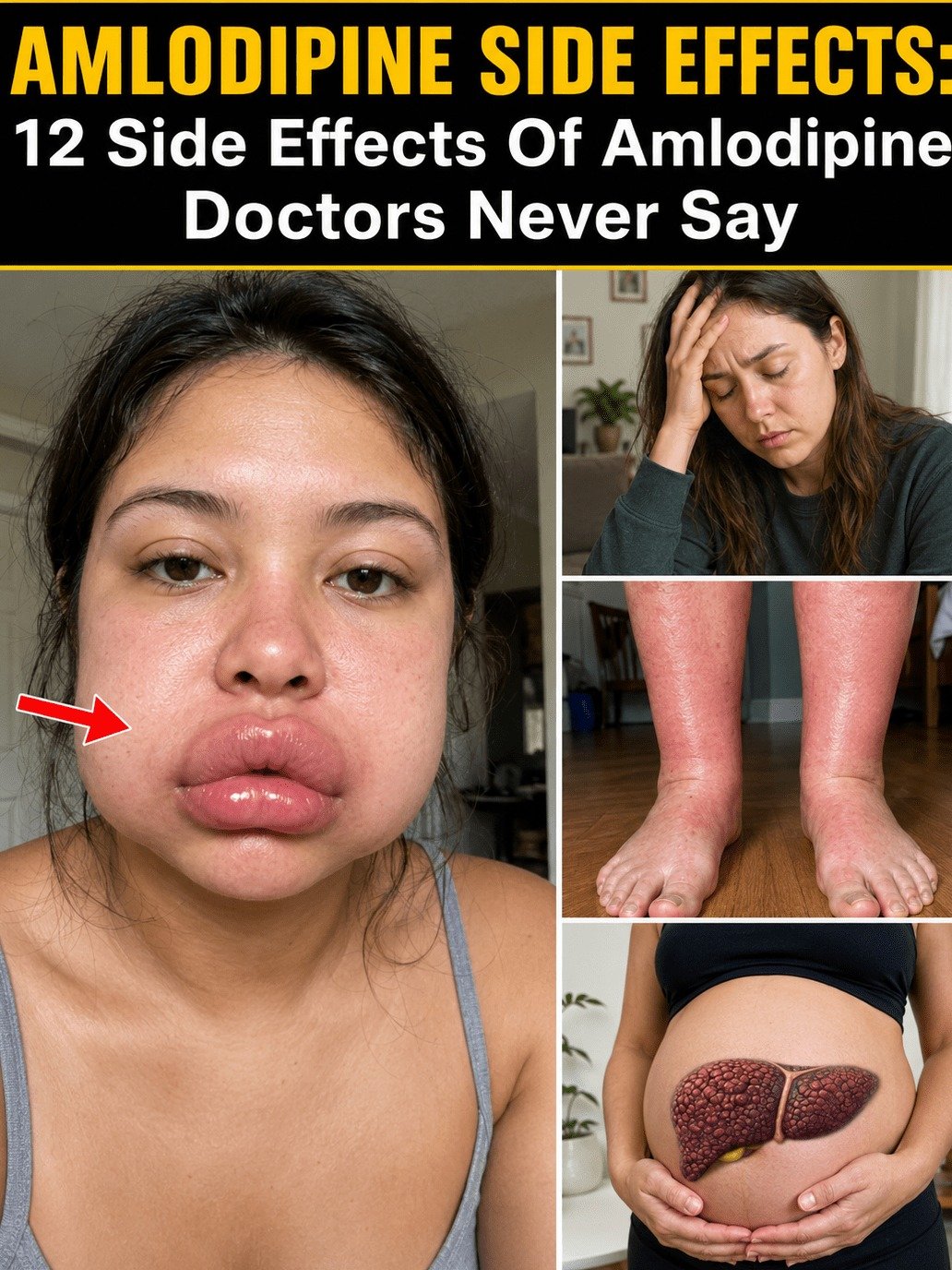 The 12 Amlodipine Side Effects No One Tells You About (And How to Beat Them!)