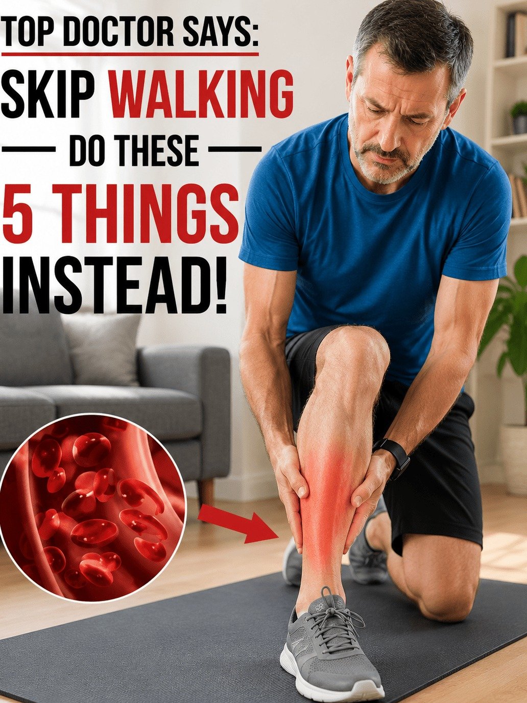 Forget Your Daily Walk? Surgeons Reveal 5 Exercises That Will REVOLUTIONIZE Your Strength & Mobility After 60!