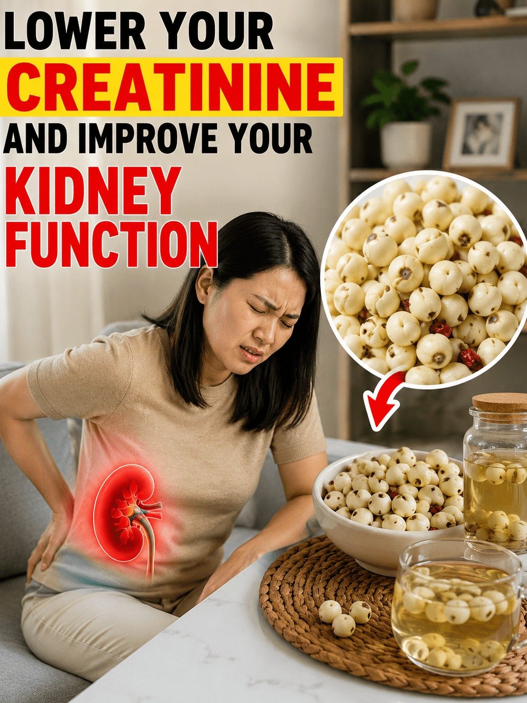 Uncover the Secret: 5 Everyday Foods Your Kidneys Are Begging You To Eat (Lower Creatinine & Boost GFR!)