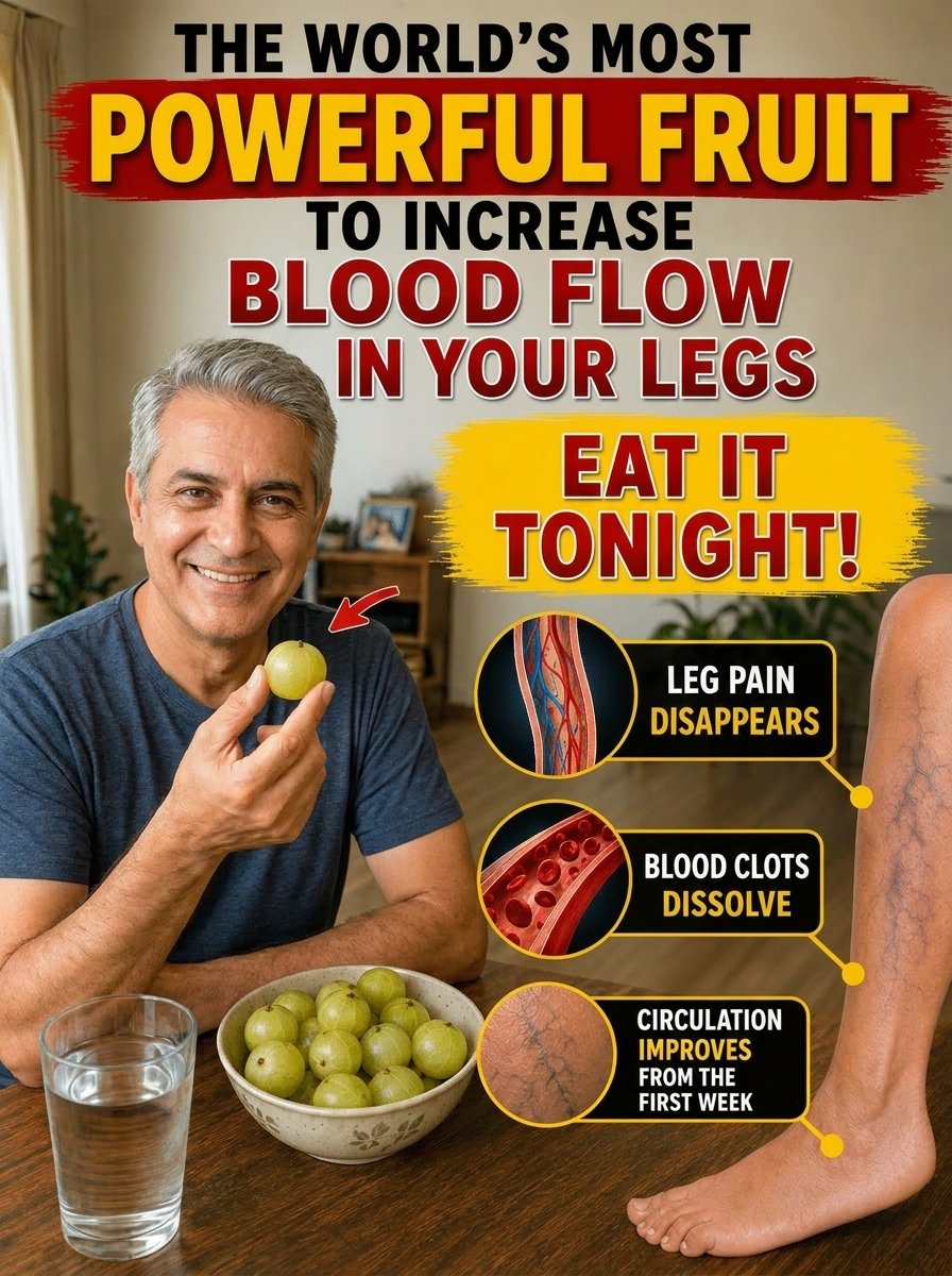 Struggling with Heavy Legs? The #1 Superfruit Seniors Swear By for Incredible Circulation (Don't Miss This!)