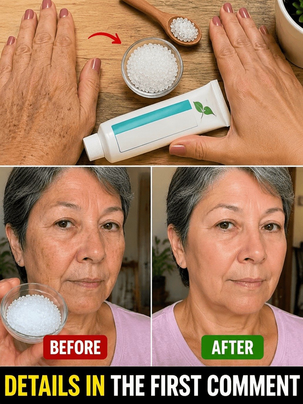 The Shocking 2-Ingredient Hand Scrub That Will Make Your Hands Look Years Younger (You Already Own Both!)
