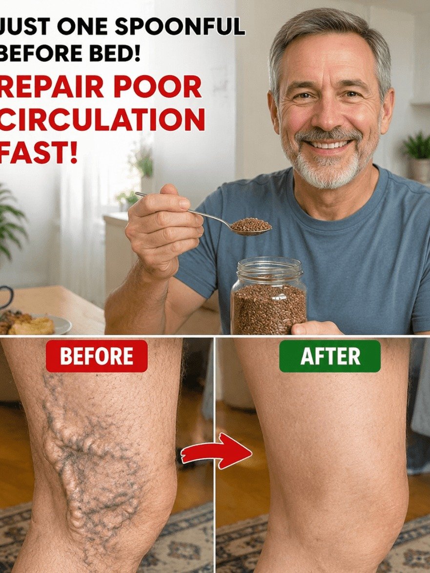 Forget Heavy Legs! The 1-Teaspoon Bedtime Secret That Could Transform Your Circulation Overnight