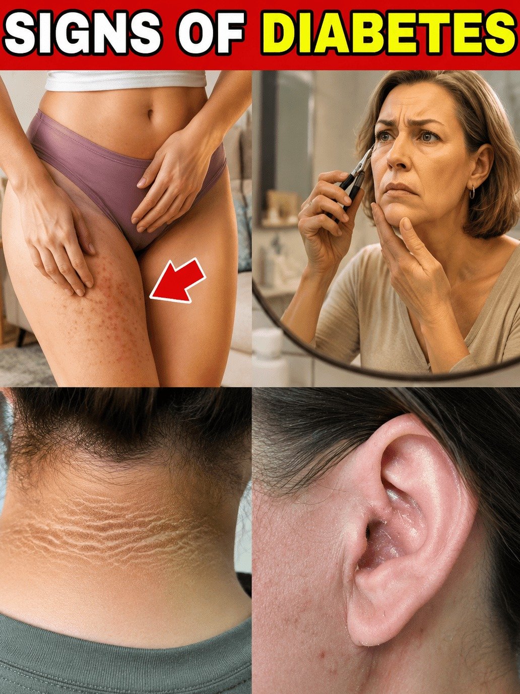 Your Body is Whispering: 15 Diabetes Warning Signs You Can't Afford to Miss (8 Are Life-Threatening!)