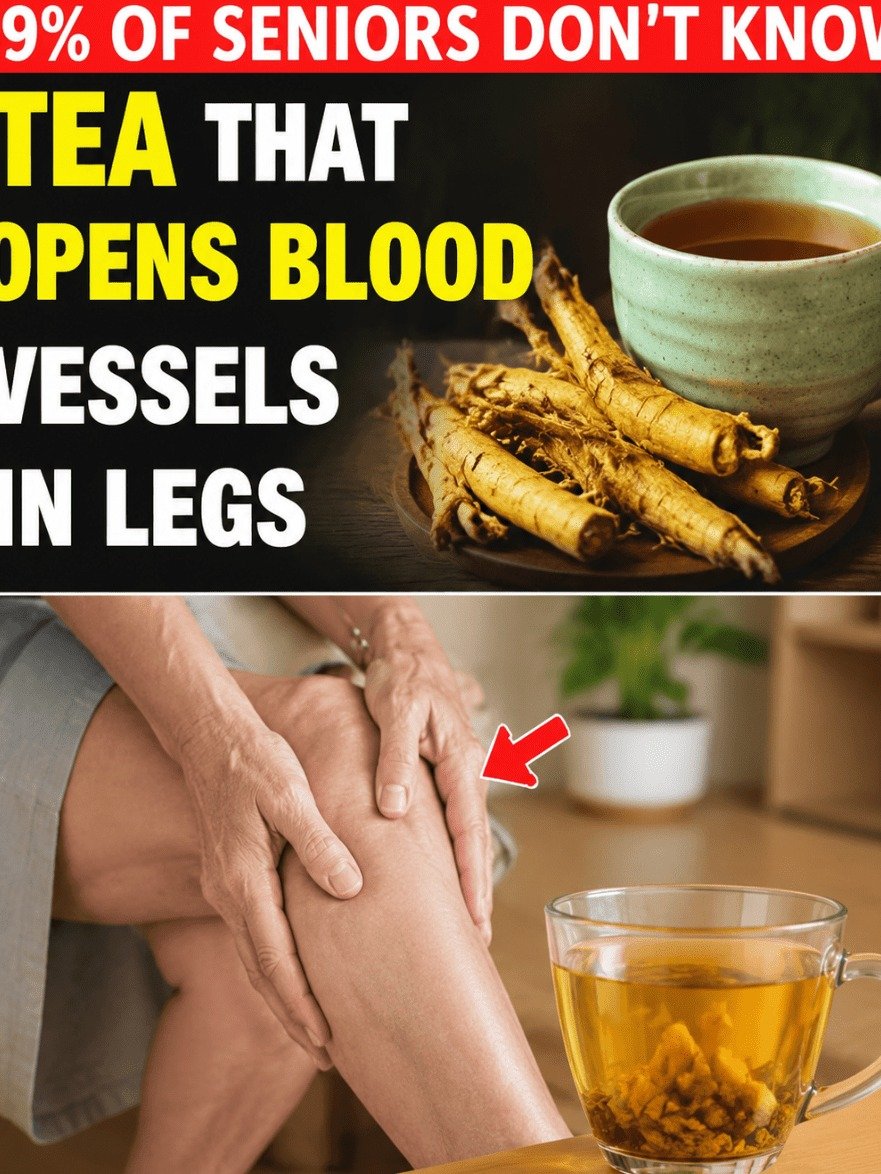 Over 60 and Feeling Weaker? The 3 Teas You NEED to Drink to Rebuild Muscle and Walk with Confidence Again!