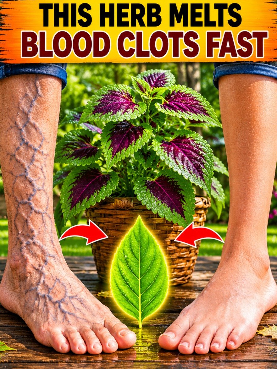 Is Your Body Crying for Help? Discover 6 Life-Changing Herbs That Boost Circulation & Slash Blood Clot Risk (Don't Miss #3!)