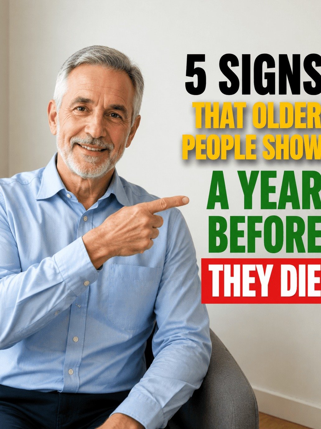 The 5 HIDDEN Health Signals Your Elderly Loved One Is Secretly Sending (And Why Ignoring Them Is a HUGE Mistake)