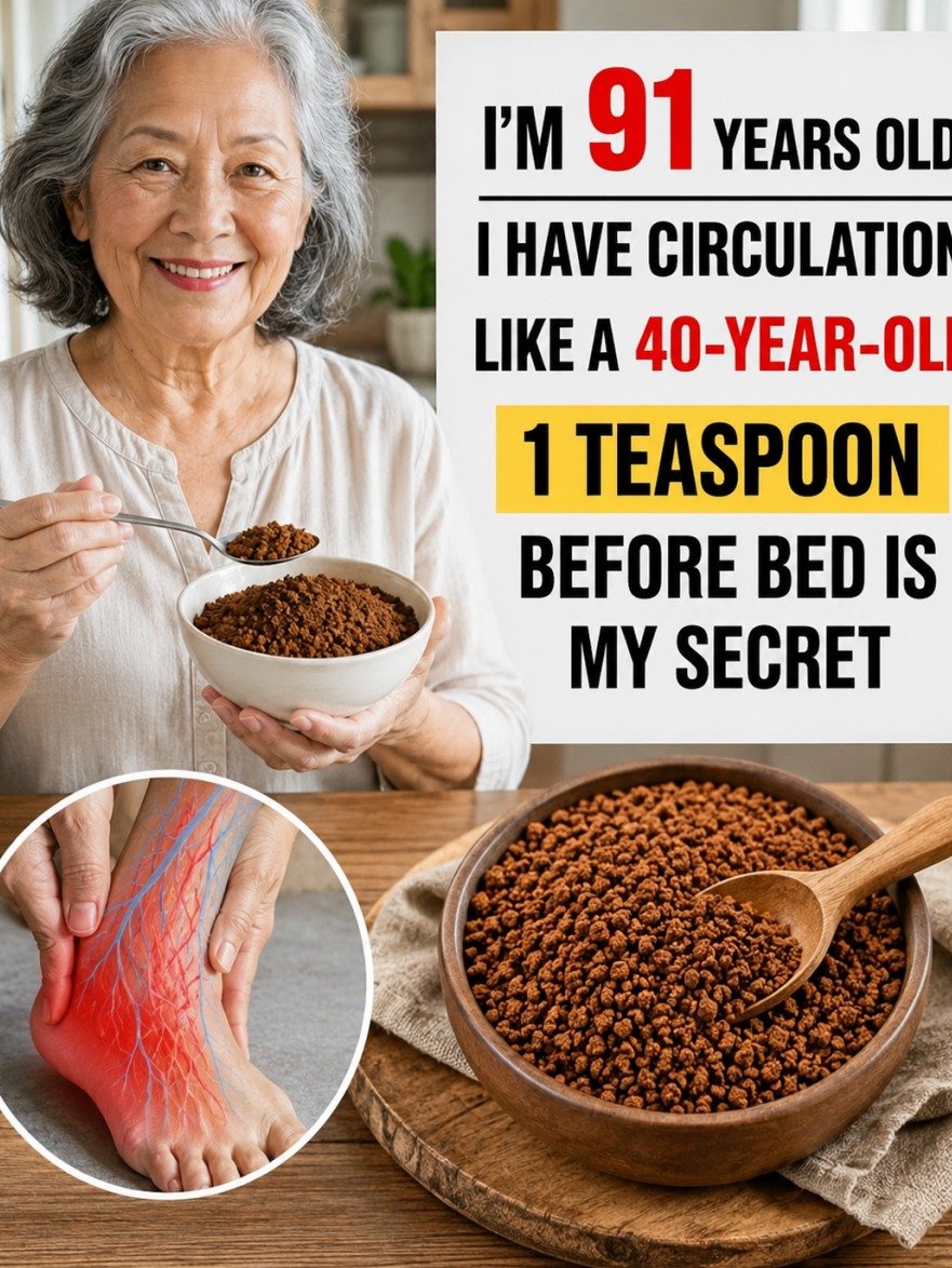 Seniors, Don't Miss This! The 5-Minute Bedtime Ritual That Could End Cold Feet and Heavy Legs FOR GOOD